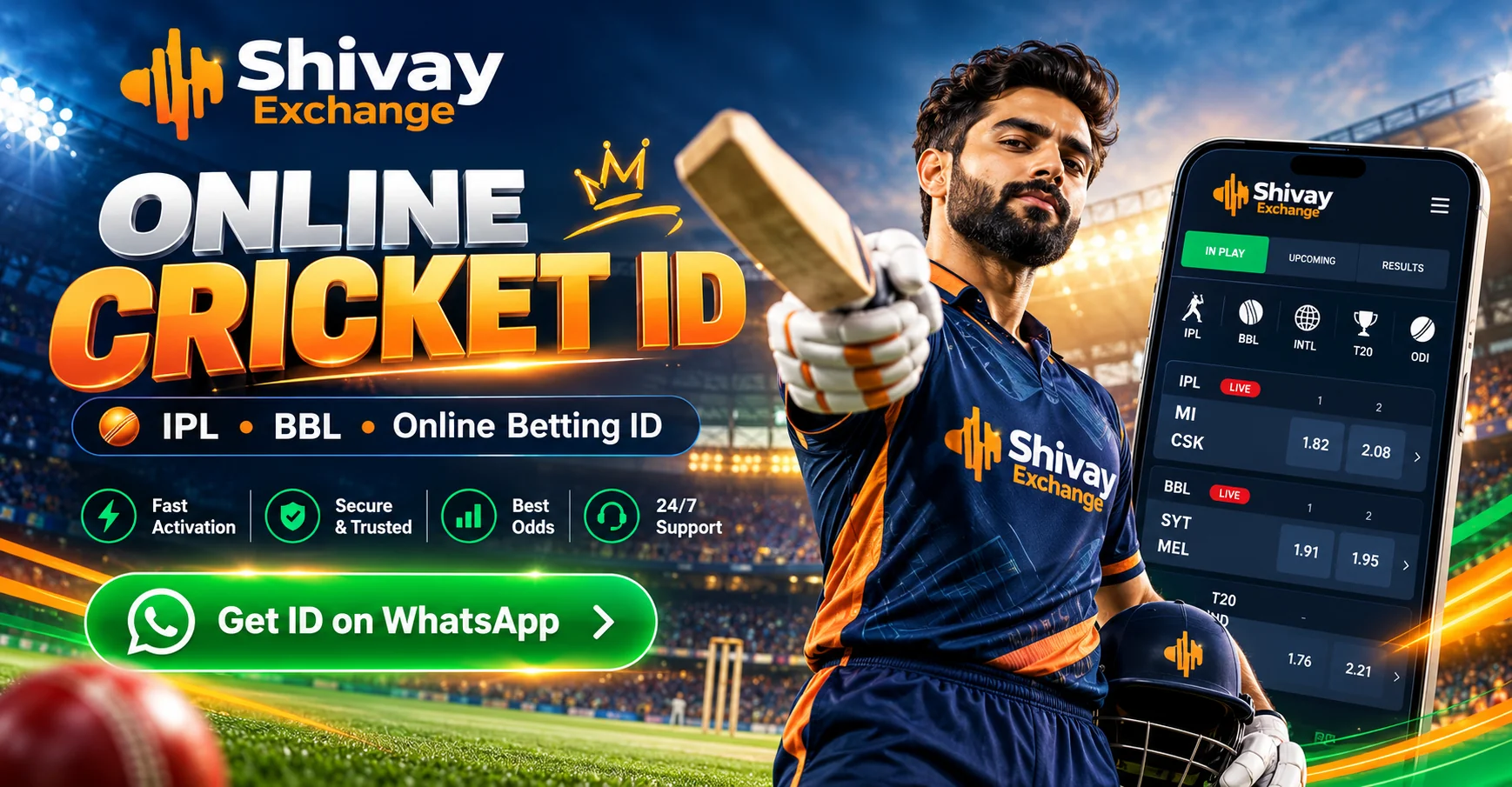 Shivay Exchange Online Cricket ID Platform