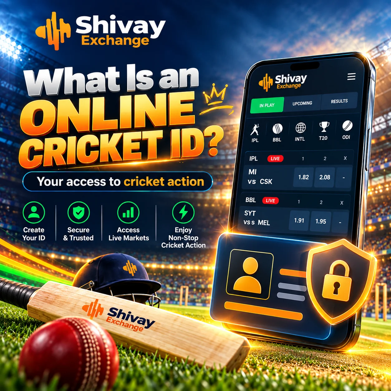 What Is Online Cricket ID Shivay Exchange
